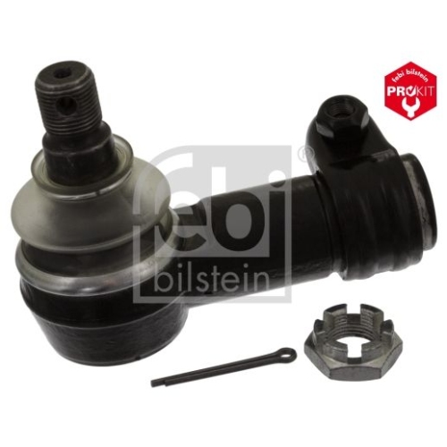 Febi Bilstein 46090 Winkelgelenk f&uuml;r Lenkhydraulikzylinder, mit Kronenmutter und Splint , 1 St&uuml;ck