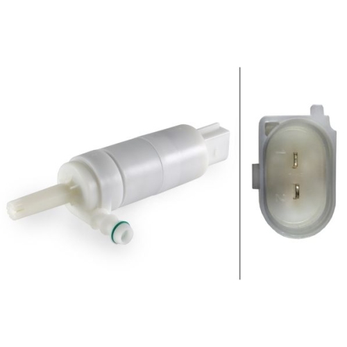 Waschwasserpumpe, Scheinwerferreinigung HELLA 8TW 007 540-141 f&uuml;r AUDI VW