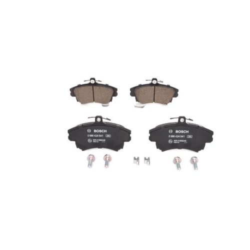 Bremsbelagsatz, Scheibenbremse BOSCH 0 986 424 541 f&uuml;r MITSUBISHI VOLVO SMART