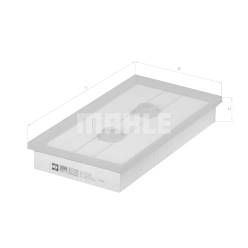Luftfilter KNECHT LX 1643 f&uuml;r VAG