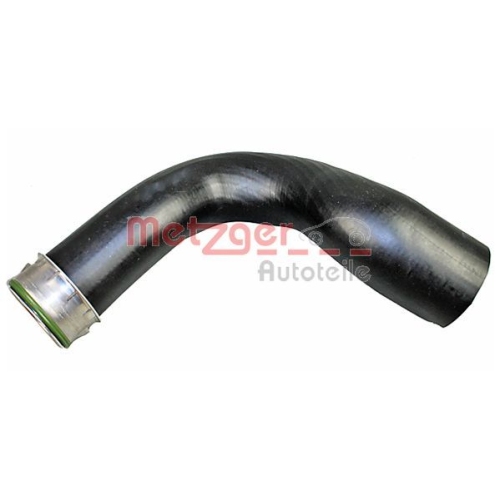 Ladeluftschlauch METZGER 2400060 f&uuml;r AUDI VW, Ladeluftk&uuml;hler, oben, rechts
