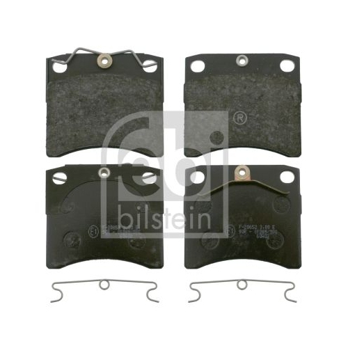 Febi Bilstein 16200 Bremsbelagsatz , 1 St&uuml;ck