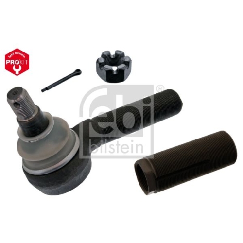 Febi Bilstein 44525 Spur- / Lenkstangenendst&uuml;ck mit Gewindeh&uuml;lse, Kronenmutter und Splint , 1 St&uuml;ck