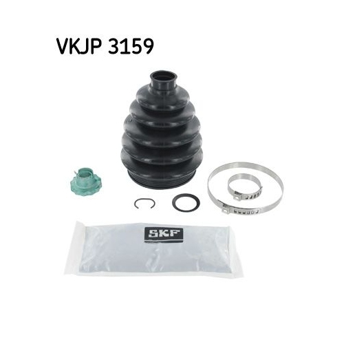 Faltenbalgsatz, Antriebswelle SKF VKJP 3159 f&uuml;r AUDI SEAT SKODA VW, Vorderachse