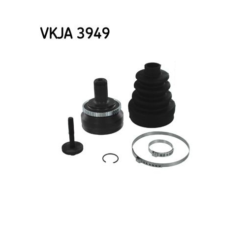 Gelenksatz, Antriebswelle SKF VKJA 3949 f&uuml;r, Vorderachse, radseitig
