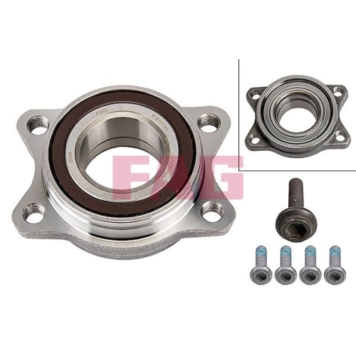 Radlagersatz FAG 713 6107 80 f&uuml;r AUDI, Vorderachse