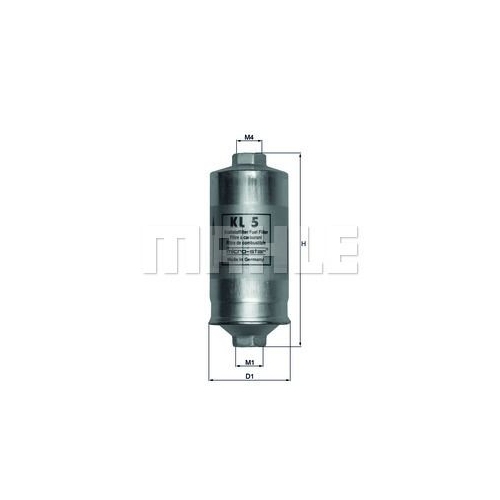 Kraftstofffilter KNECHT KL 5 f&uuml;r CITRO&Euml;N FIAT FORD PEUGEOT PORSCHE RENAULT SAAB