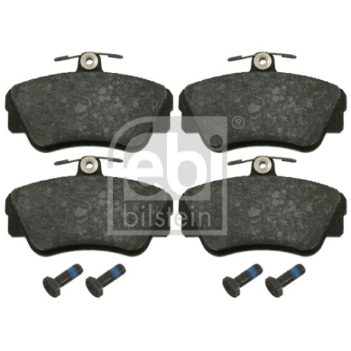 Febi Bilstein 16210 Bremsbelagsatz mit Schrauben , 1 St&uuml;ck