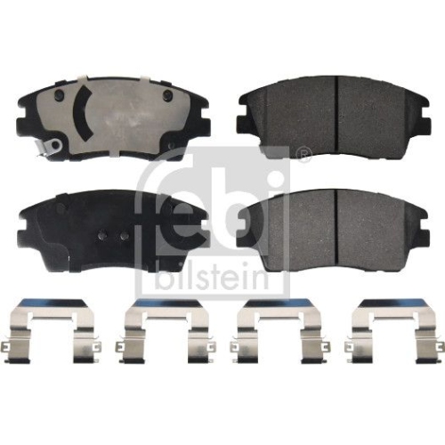 Bremsbelagsatz, Scheibenbremse FEBI BILSTEIN 177321 f&uuml;r HYUNDAI KIA, Vorderachse
