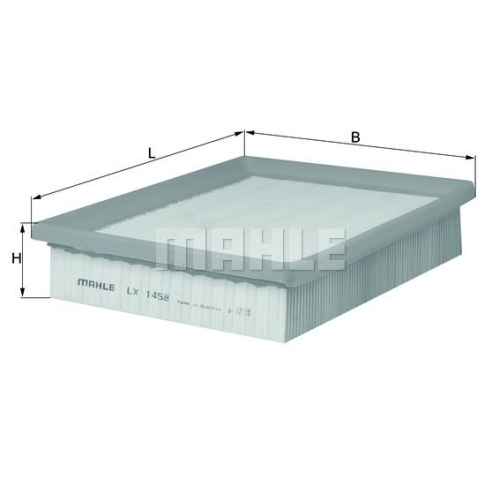 Luftfilter KNECHT LX 1458 f&uuml;r CITRO&Euml;N PEUGEOT