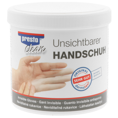 Hautschutzmittel PRESTO 604045 presto unsichtb. Handschuh 650 f&uuml;r
