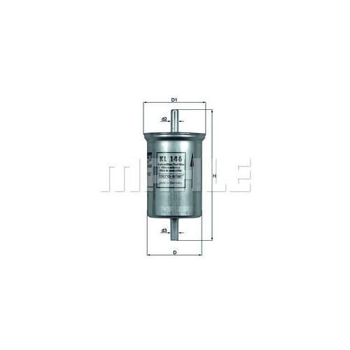 Kraftstofffilter KNECHT KL 146 f&uuml;r RENAULT KAYSER