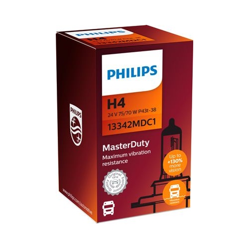 Gl&uuml;hlampe PHILIPS 13342MDC1 MasterDuty f&uuml;r AEBI AUW&Auml;RTER DAF FIAT MACK MAN VOLVO