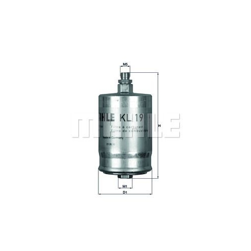 Kraftstofffilter KNECHT KL 19 f&uuml;r FORD GMC MERCEDES-BENZ RENAULT TRUCKS KAYSER