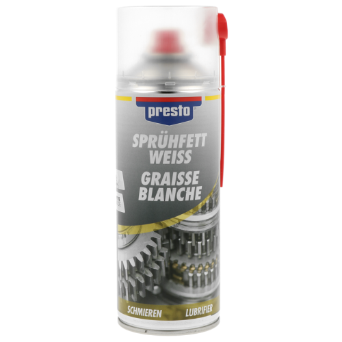 Fett PRESTO 306352 Spr&uuml;hfett wei&szlig; 400ml f&uuml;r