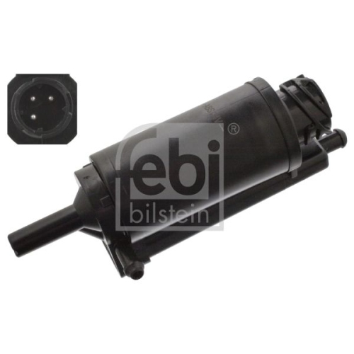 Febi Bilstein 23208 Waschwasserpumpe f&uuml;r Scheibenreinigungsanlage , 1 St&uuml;ck