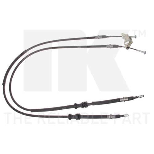 Seilzug, Feststellbremse NK 9036101 f&uuml;r OPEL VAUXHALL, hinten