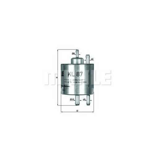 Kraftstofffilter KNECHT KL 87 f&uuml;r MERCEDES-BENZ