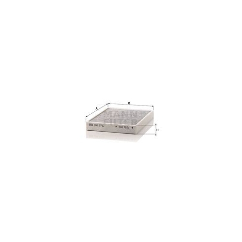 Filter, Innenraumluft MANN-FILTER CUK 2733 f&uuml;r JAGUAR VOLVO LAND ROVER