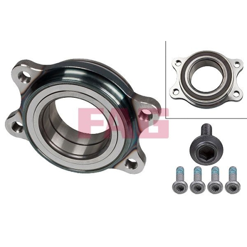 Radlagersatz FAG 713 6109 00 f&uuml;r AUDI PORSCHE VW, Hinterachse, Vorderachse