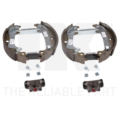 Bremsensatz, Trommelbremse NK 449949001 f&uuml;r CITRO&Euml;N, Hinterachse