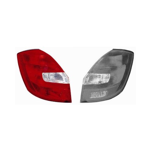 Heckleuchte VAN WEZEL 7627931 f&uuml;r SKODA, links
