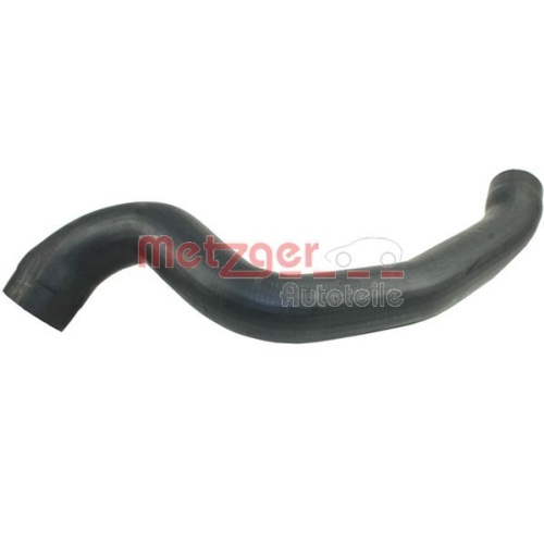 Ladeluftschlauch METZGER 2400356 f&uuml;r FORD VOLVO, Ladeluftk&uuml;hler, rechts