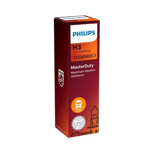 Gl&uuml;hlampe PHILIPS 13336MDC1 MasterDuty f&uuml;r AEBI AUW&Auml;RTER DAF FORD FRUEHAUF IVECO
