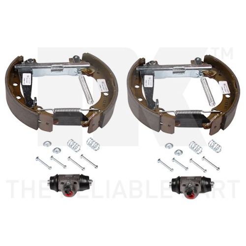 Bremsensatz, Trommelbremse NK 449952002 f&uuml;r AUDI, Hinterachse