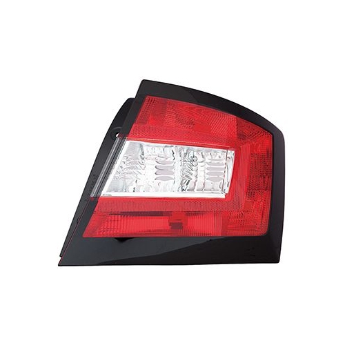 Heckleuchte VAN WEZEL 7629932 f&uuml;r SKODA, rechts