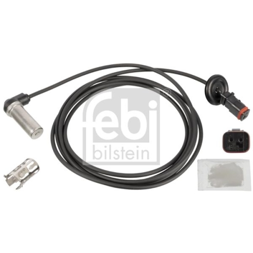 Febi Bilstein 106477 ABS-Sensor mit H&uuml;lse und Fett, 1 St&uuml;ck
