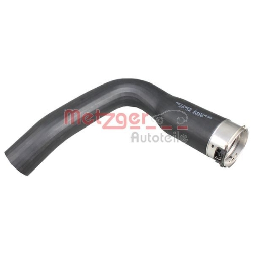 Ladeluftschlauch METZGER 2400430 f&uuml;r VW, Ladeluftk&uuml;hler, rechts