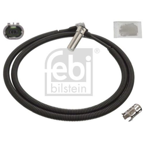 Febi Bilstein 106478 ABS-Sensor mit H&uuml;lse und Fett, 1 St&uuml;ck