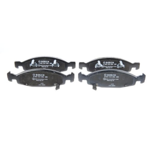 Bremsbelagsatz, Scheibenbremse BOSCH 0 986 424 666 f&uuml;r CHRYSLER JEEP