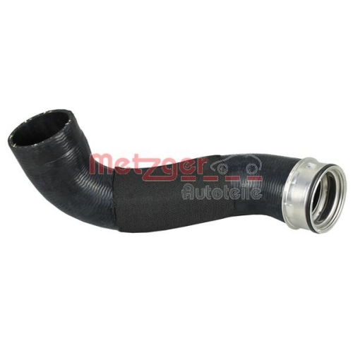 Ladeluftschlauch METZGER 2400466 f&uuml;r MERCEDES-BENZ, Ladeluftk&uuml;hler, links