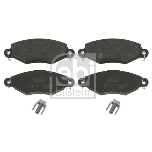 Febi Bilstein 16226 Bremsbelagsatz mit Anbaumaterial , 1 St&uuml;ck
