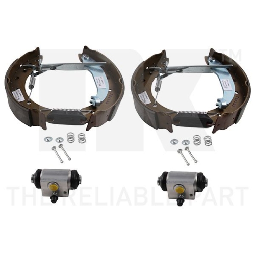 Bremsensatz, Trommelbremse NK 449957204 f&uuml;r PEUGEOT, Hinterachse