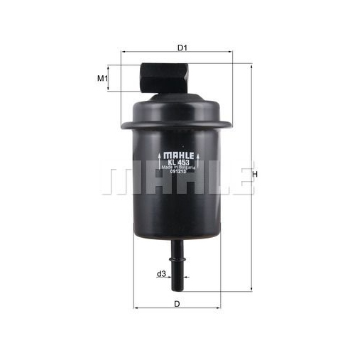 Kraftstofffilter KNECHT KL 453 f&uuml;r HYUNDAI