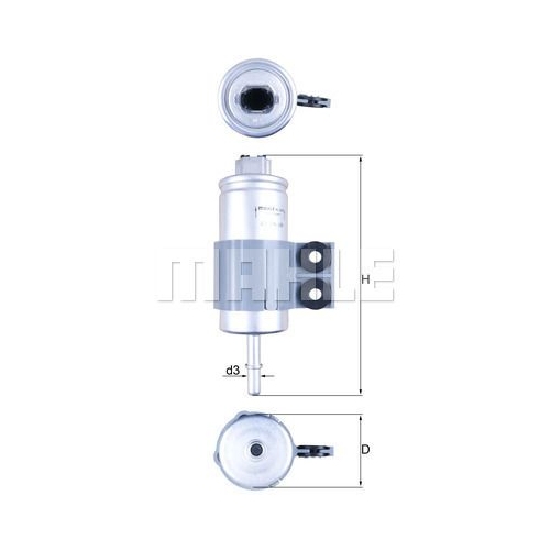 Kraftstofffilter KNECHT KL 510 f&uuml;r HONDA