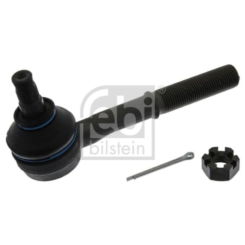 Febi Bilstein 15266 Spurstangenendst&uuml;ck mit Kronenmutter und Splint , 1 St&uuml;ck