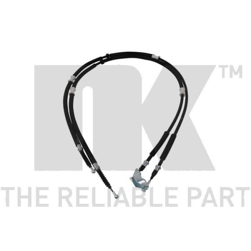 Seilzug, Feststellbremse NK 9036134 f&uuml;r OPEL VAUXHALL CHEVROLET, hinten, links