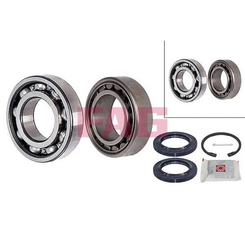 Radlagersatz FAG 713 6115 50 f&uuml;r VW, Hinterachse