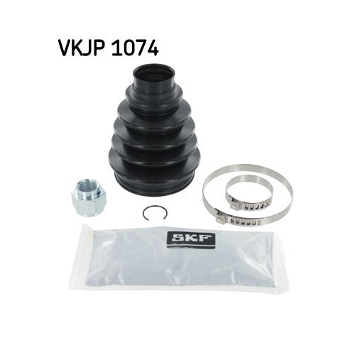 Faltenbalgsatz, Antriebswelle SKF VKJP 1074 f&uuml;r, Vorderachse, Vorderachse rechts
