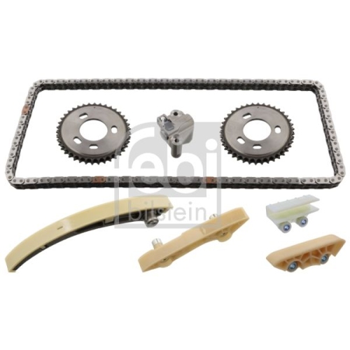 Febi Bilstein 102202 Steuerkettensatz f&uuml;r Nockenwelle, mit Gleitschienen und Kettenspanner , 1 St&uuml;ck