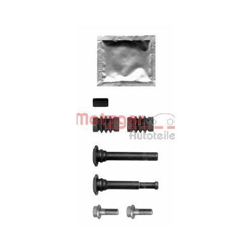 F&uuml;hrungsh&uuml;lsensatz, Bremssattel METZGER 113-1385X f&uuml;r, Hinterachse, Vorderachse