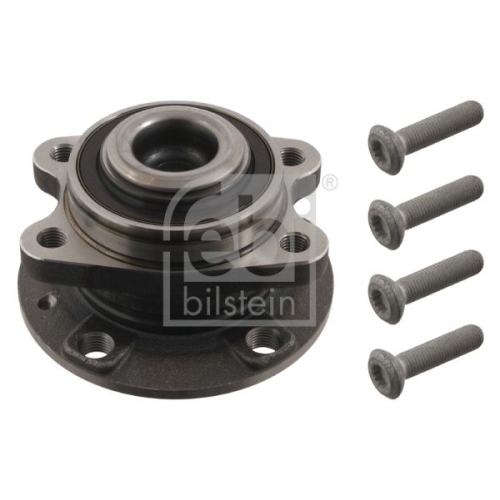 Febi Bilstein 29897 Radlagersatz mit Radnabe und Befestigungsschrauben , 1 St&uuml;ck