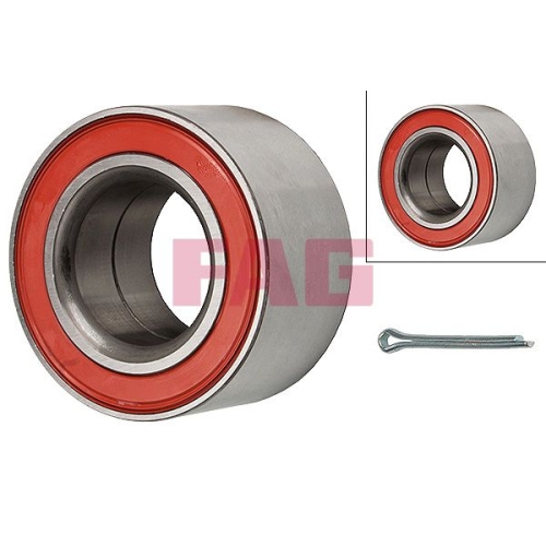 Radlagersatz FAG 713 6122 10 f&uuml;r PORSCHE, Hinterachse, Vorderachse