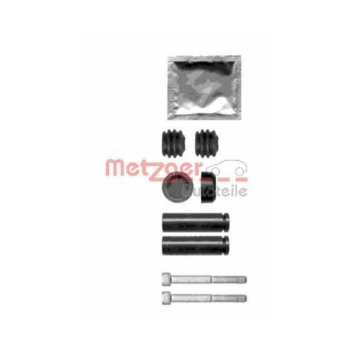 F&uuml;hrungsh&uuml;lsensatz, Bremssattel METZGER 113-1386X f&uuml;r VW, Hinterachse