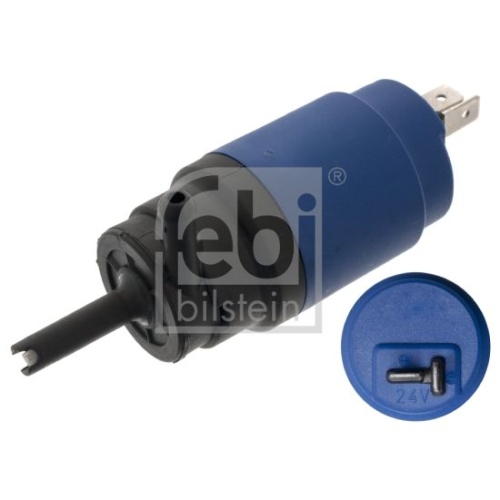 Febi Bilstein 09299 Waschwasserpumpe f&uuml;r Scheibenreinigungsanlage , 1 St&uuml;ck