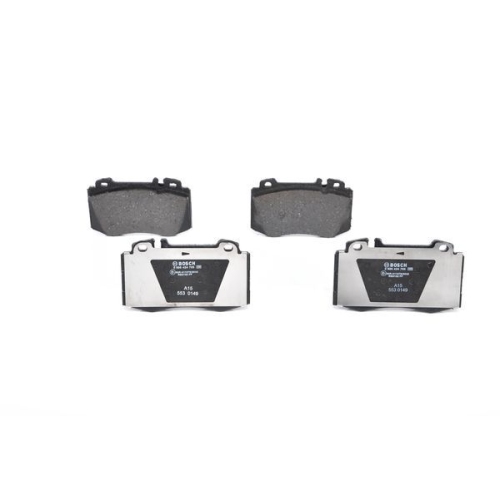 Bremsbelagsatz, Scheibenbremse BOSCH 0 986 424 705 f&uuml;r MERCEDES-BENZ